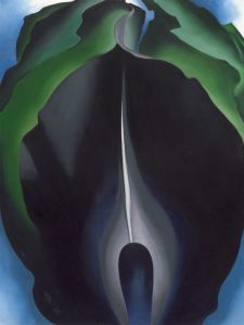 Fig. 1. Georgia O'Keeffe (United States, 1887-1986 Jack-in-Pulpit Abstraction- No. 5, 1930 Oil on canvas, 48 x 30 inches National Gallery of Art, Washington, Alfred Stieglitz Collection, Bequest of Georgia O'Keeffe, 1987.58.4