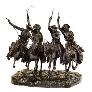 Fig. 9. Frederic Remington, Coming through the Rye, 1902. Bronze, 30 7/8 in. Amon Carter Museum of American Art, Fort Worth, Texas. 1961.23. 