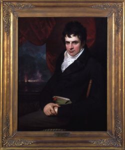 Fig. 3. Benjamin West,Robert Fulton, 1806. Oil on canvas, 46 x 38 inches. Fenimore Art Museum, Cooperstown, New York. Gift of Stephen C. Clark. N0218.1961. Photograph by Richard Walker.