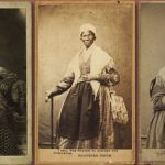 Header image showing several photographs of black people wearing 18th or 19th century clothing