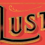 Header image of the book "Lust" with a red background