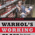 Book cover showing a white man in a grocery store looking at Campbell's soup cans