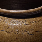Close-up of inscription on fig. 13, reading "Mark and Dave"